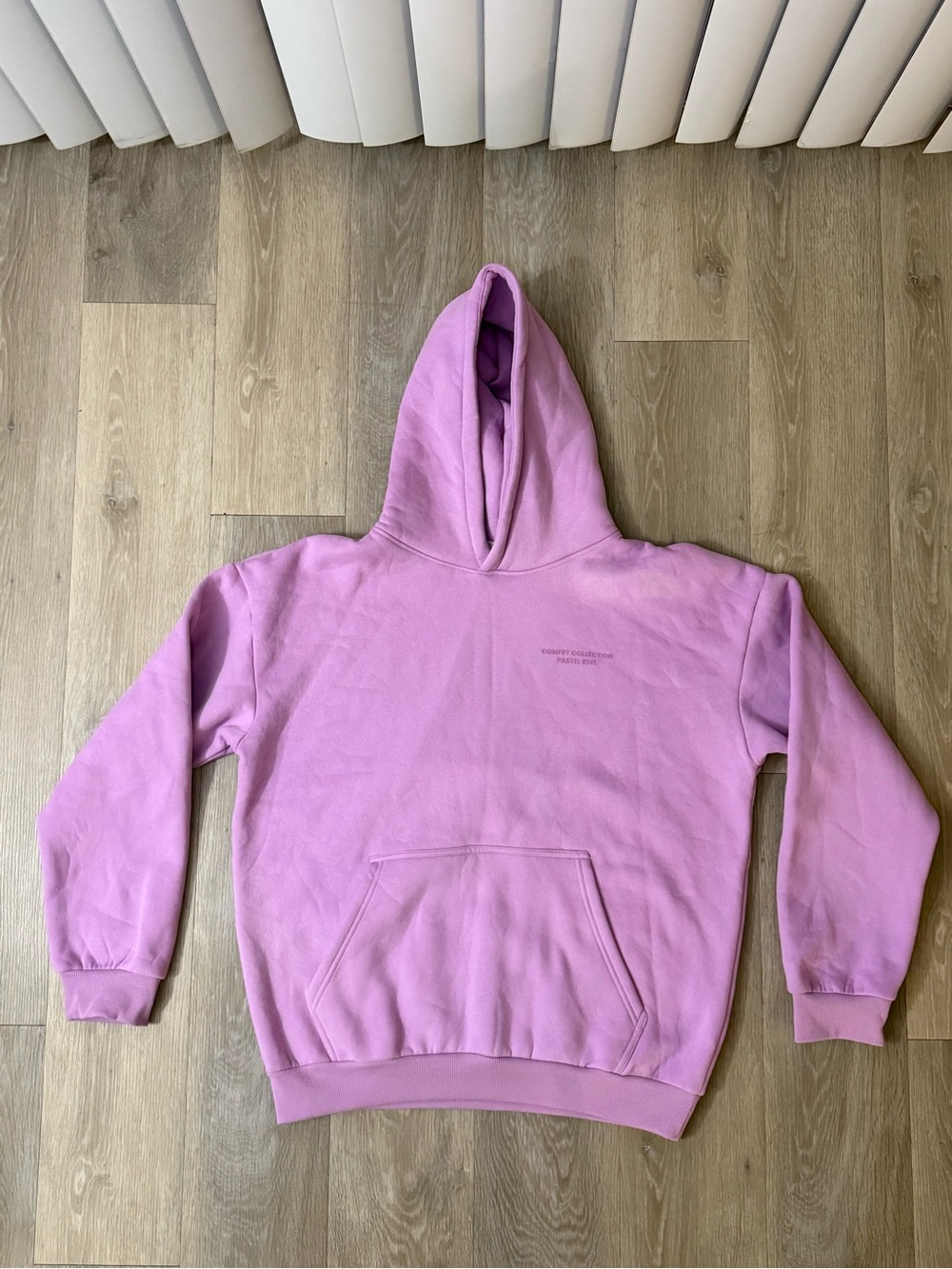 Comfrt Comfort Collection Pastel Liac/Maeve Pink Pullover Hoodie Unisex XL